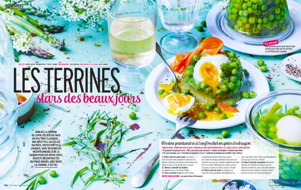 CVF - Cuisine et vins de France - Magazine - Julie MECHALI - Artiste