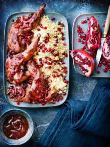 Julie MECHALI TMA CLIPP LAPIN Recette lapin laque a la grenade